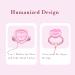 100 PCS Adhesive Holder Ring Cups for Eyelash Extensions - Pink Fanning Cups - Disposable Glue Rings - Essential Eyelash Extension Accessories - Buy Online on GoSupps.com