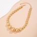 Shop Kuaiyiju Gothic Vintage Bead Chain Necklace - Unique Gold Jewelry for Parties & Celebrations - Buy Online on GoSupps.com