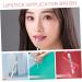 minkissy Facial Tools 2 Sets Lip Gloss Brush Face Tools Lip Applicator Wands Eyeshadow Makeup Brush Lip Care Applicator Make up for Face White Silica Gel Miss Eye Shadow Brush - Buy Online on GoSupps.com