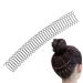 Wire Hair Combs Hair Finishing Fixer Comb Invisible Hair Fixer U Pin Hair Updo Styling Tool Invisible U Pin Hair Side Combs Decorative Bangs Holder For Women & Girls Hairstyle Hair Accessories