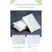 ShuWen Double-Sided Bamboo Fiber Sponge Wipe Kitchen Brush Pot wash Cloth scouring Cloth rag Magic Wipe Housework Cleaning Sponge Brush-White||13 * 9cm - Buy Online on GoSupps.com
