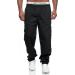 THWEI Men's Cargo Pants Drawstring Jogger Trousers - X-Large Black - Buy Online on GoSupps.com