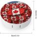 Portable Canadian Flag Contact Lens Case | Travel-Safe Storage Box for Contact Lenses - Buy Online on GoSupps.com