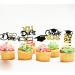 24 Pcs 2024 Graduation Cupcake Toppers You Did It Theme Party Cake Decoration Black and Gold Dessert Insert MGPFERD - Buy Online on GoSupps.com