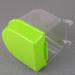 POPETPOP Caged Bird Bath for Small Birds - Hanging Bathtub Box for Canary, Parrot - White/Green - Buy Online on GoSupps.com