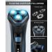 3D Mens Electric Shaver with Pop-up Trimmer - Rechargeable & Waterproof | LCD Display & Travel Lock | Father's Day Gift - Buy Online on GoSupps.com