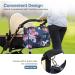 Lekebaby Large Baby Changing Bag with Stylish Rose & Flower Pattern | Nappy Bag for Mom & Dad with Changing Mat - Buy Online on GoSupps.com