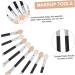 Healeved 60 Pcs Latex Eye Shadow Stick Eye Makeup Brushes Makeup Gadgets Eyeshadow Sponge Maquillaje Plastic 7.5cmx3pcs Assorted Colorx3pcs - Buy Online on GoSupps.com