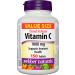 Webber Naturals Apple Cider Vinegar Capsules 500 mg 240 Count & Vitamin C Timed Release 1 000 mg 150 Tablets For Bones Teeth Immune and Antioxidant Health Vegetarian - Buy Online on GoSupps.com