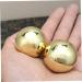 Fomiyes Vibrating Massage Balls - Handball & Finger Massage for Relaxation & Fitness - 1 Pair of Decorative Brass Palm Balls - Buy Online on GoSupps.com