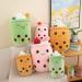 Bubble Tea Boba Plush Pillow - Giant Soft Toy for Boba Lovers (Pink 70cm) - Buy Online on GoSupps.com