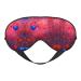 Abstract Heart Print Unisex Sleep Mask Double-Sided Eye Mask Ideal for Sound Sleep and Skin Care