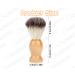 Solid Wood Handle Shaving Brush | Soft Bristles Beard Care Razor Brush for Wet Shaving with Cream & Soap - Skin-Friendly - Buy Online on GoSupps.com