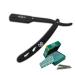 Classic Straight Edge Barber Razor 100 BLADES Afeitadora para Hombre Barbero Rasurar Cuchilla - Salon Quality