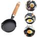 MAGICLULU Mini Omelet Pan Mini Frying Pan Egg Frying Pan Resistant to Burning Frying Pan Kitchen Frying Pan Household Cooking Utensils Rice Non Stick Pan Earth Cast Iron - Buy Online on GoSupps.com
