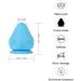 Dawris Trigger Point Presser - Suction Cup Massage Ball for Feet Hands Back & Legs | Fascia Ball Muscle Relief & Fitness Tool (Blue) - Buy Online on GoSupps.com