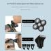5-in-1 Rotary Electric Razor & Bald Head Shaver | Cordless Rechargeable Beard Trimmer Clippers Nose Hair Trimmer & Facial Cleansing Brush - International Shipping Available - Buy Online on GoSupps.com