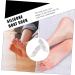 FRCOLOR 1 Pair Silicone Heel Protector Silicone Moisturizing Socks Silicone Boat Sock Spa Gel Socks Silicone Socks Beach Sock Tendon Socks Dance Socks Sole of Foot Men and Women White - Buy Online on GoSupps.com