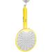 Fly Swatter Electric | USB Rechargeable Electric Mosquitoes Swatter | Foldable Fly Swatter Racket 3000 Volts Fly for Buggs Fly Killers for Travel Outdoor Camping (Yellow) - Buy Online on GoSupps.com