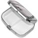 Gray Ferris Wheel Printed Square Pill Box | Portable Medicine Organizer for Travel - Buy Online on GoSupps.com