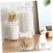 Box Cosmetic Cotton Pad Holder & Swab Storage Rack Groove Design for Organized Beauty Essentials - Buy Online on GoSupps.com