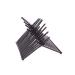 6 Pairs Double Side Interlocking Hair Combs & Clips - Mixed Color | Hair Styling Accessories for Women, Ladies, Girls - Buy Online on GoSupps.com