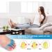 R ROOCKE Gel Toe Separator - Bunion Corrector for Women Men - Toe Spacer Hammer Toe Straightener - Big Toe Separators (Blue) - Buy Online on GoSupps.com