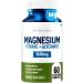 Magnesium Citrate + Glycinate 1648 mg Supplement for Men and Women - 60 Veg Tablets