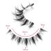 Manga Lashes: Natural Look 3D False Eyelashes Clear Band Wispy Fake Lashes 10 Pairs - Japanese & Korean Cosplay Faux Mink - Buy Online on GoSupps.com