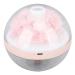 Diffusor for essential oils aromatherapy diffusers in the style of a pink eternal flower with LED light 30 50 ml/h spray volume 270 ml tank battery-operated humidifier for