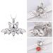 925 Sterling Silver Bat Cage Pendant - DIY Necklace & Bracelet Charm for Jewelry Making - Buy Online on GoSupps.com
