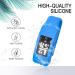 MoKo 2-Pack Soft Silicone Clip Holder for Fitbit Inspire/Inspire HR - Sky Blue & White - Buy Online on GoSupps.com