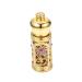 Mikinona Essential Oil Empty Bottle Perfume Arabe Arabic Perfume Middle Eastern Decor Empty Essential Oil Bottle Sub Perfume Bottle Perfume Sample Bottle Exquisite Bottle Decor Alloy