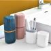 Travel Toothbrush Case Set - 3 Portable Etui Covers for Toothbrushes | Ideal Travel Accessories - Buy Online on GoSupps.com