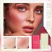 Kayswang Blush Stick 2-in-1 Cheek and Lip Tinted Moisture Stick Multi-Use Makeup Shadow Lips Cheek Blusher Creamy Makeup Long Lasting Natural Nude Makeup for All Skin (red-1) - Buy Online on GoSupps.com