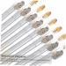 Mikinona 10pcs Pencil Sharpener Eyebrow Pencil Smooth Eyeliner Pencil Eye Shadow Pencils 2 in 1 Eyebrow Brush - Buy Online on GoSupps.com