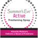 Summer's Eve Active Freshening Spray 2 oz - Moisture Absorbing Formula - Buy Online on GoSupps.com