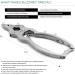 Blizzard Cantilever Toenail Clippers - German Forged Podiatry Tool for Thick Toe Nails - Hospital Grade Double Spring 15cm - Buy Online on GoSupps.com