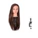 Zyqing Mannequin Head with Human Hair Wig + Stand Set - Beauty Manikin Holder Clamp Black - Buy Online on GoSupps.com