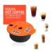 Refillable Coffee Capsules Stainless Steel Coffee Pods Compatible with Tassimo Machines (180ML-Big)