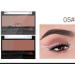 Adjustable Instant Eyebrow Stamp 3D Waterproof brow Powder Stamper Brush Kit Reusable Eyebrow Shaping Stencil Create Delicate Brow Shape Effortlessly /550 (Color : Khakis+Dark Coffee) - Buy Online on GoSupps.com