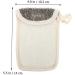 Baluue 4pcs Black Linen Soap Bag Bar Soap Bag Shower Foaming Bag Portable Soap Pouch Bar Soap Pouch Flax - Buy Online on GoSupps.com