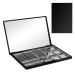 G n rique Palette de Maquillage Vide Magn tique Miroir 15 Emplacements Carr s Construction Robuste Adapt e aux Professionnels et Amateurs