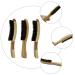 Shop Angoily 3-St Bartbrush Combs for Men | Wild Boar Bristle Beard & Hair Care Tools - Buy Online on GoSupps.com