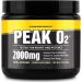 PrimaForce Peak O2 Workout Supplement, 120 grams - Proprietary Blend, Non-GMO, Vegan and Gluten Free - 60 servings