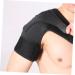 FRCOLOR 2pcs Shoulder Brace - Breathable Support Strap & Shoulder Pad | Black - Ideal for Pain Relief & Recovery - Buy Online on GoSupps.com