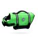 Vivaglory Ripstop Dogs Rescue vest For Small Medium Boat Dog Wallpage with improved buoyancy & visibility neon-green S: 43-53cm (chest circumference) neon-green