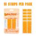 Salteez Seltzer Strips - Sweet & Sour Peach Flavor | Convenient 2 Pack for Perfectly Dressed Seltzer Anywhere - Buy Online on GoSupps.com