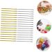 NUOBESTY 12 Packs Color Tie Lollipop Tie Wire Reusable Ties Bun Candy Bars Sandwich Garbage Ties Bag Ties Twisty Ties Tie Metal Binding Ties Bread Loaf Bags Iron Wire Tie The Line Kink As Shownx2pcs 10x0.4cmx2pcs - Buy Online on GoSupps.com
