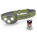 Energizer Headlamp LED Super Bright Headlamp for Camping Outdoor and Hiking Battery Included Forest Green